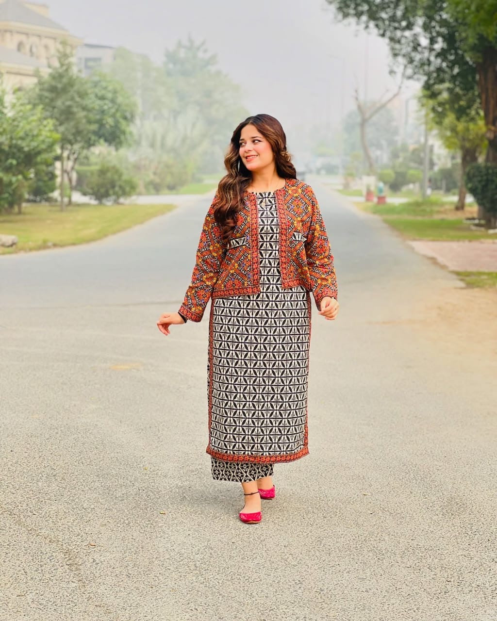 Ghazal Delight (Stitched 3 Pcs)