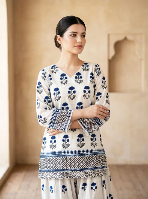 Anmol (Digital Printed 2 PCS (Farshi Shlwar))