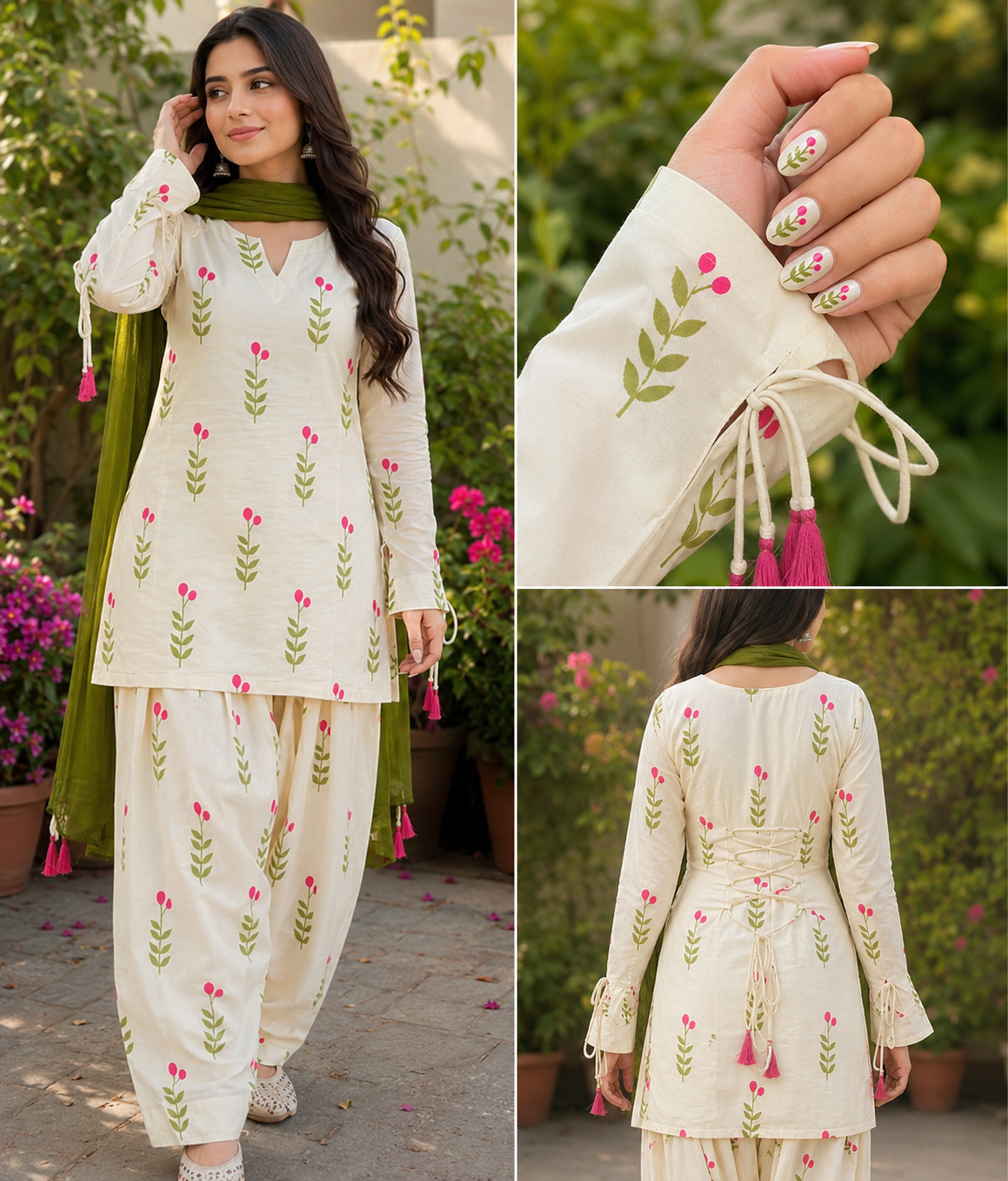 Zubiya (Farshi Shlwar stitched 2 PCS)