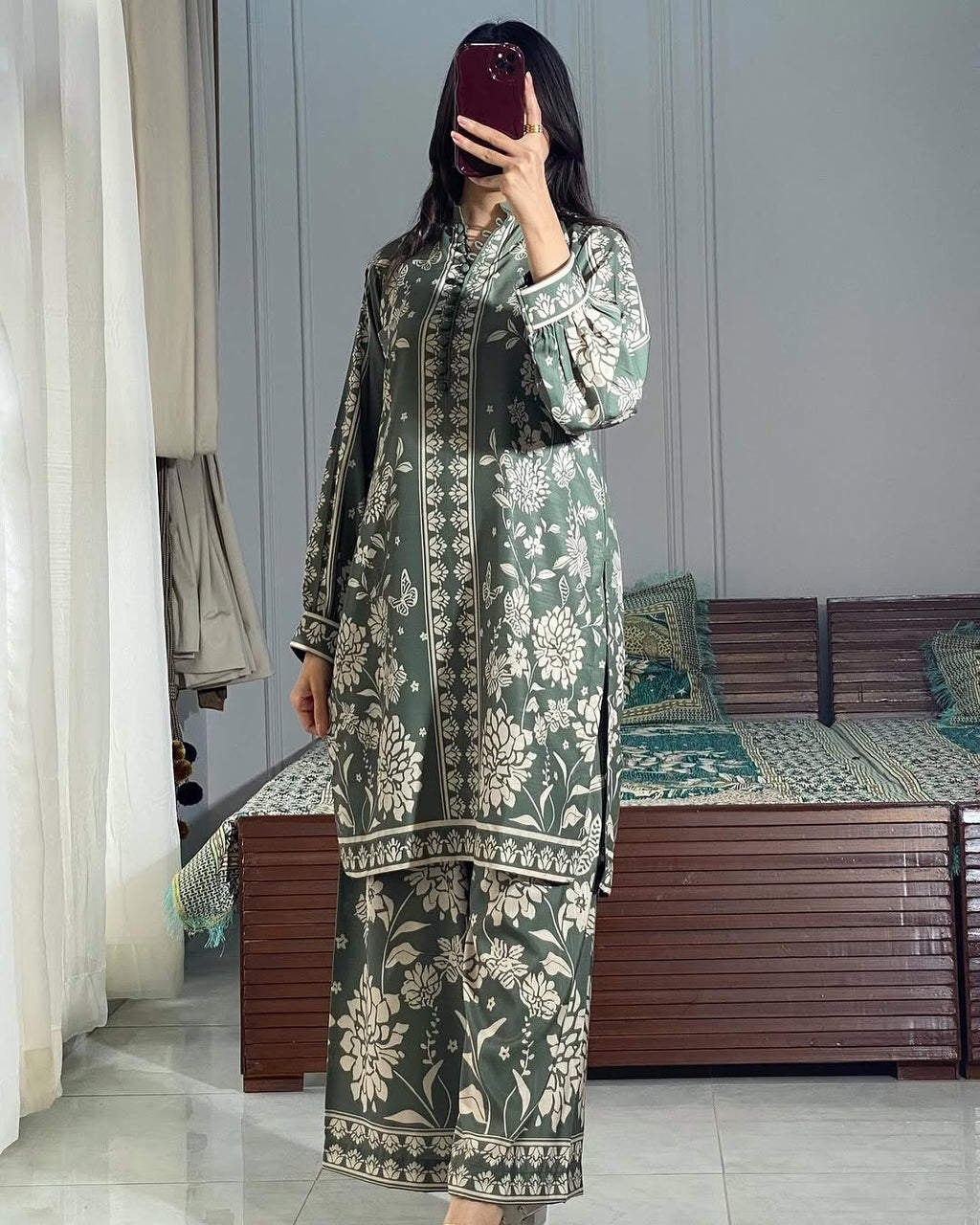 Angan (Stitched 2 Pcs)