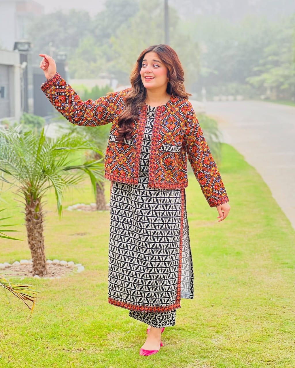 Ghazal Delight (Stitched 3 Pcs)