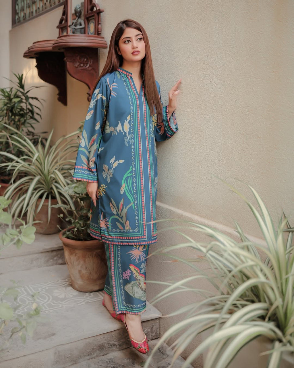 Sajjal (Stitched 2 Pcs)