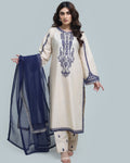 Ivory Elegance (Stitched 3 Pcs)