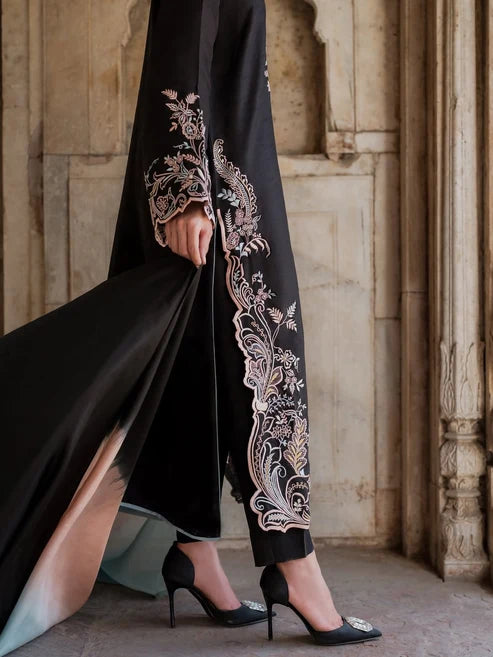 Bismal Embroidered 3-Piece Suit