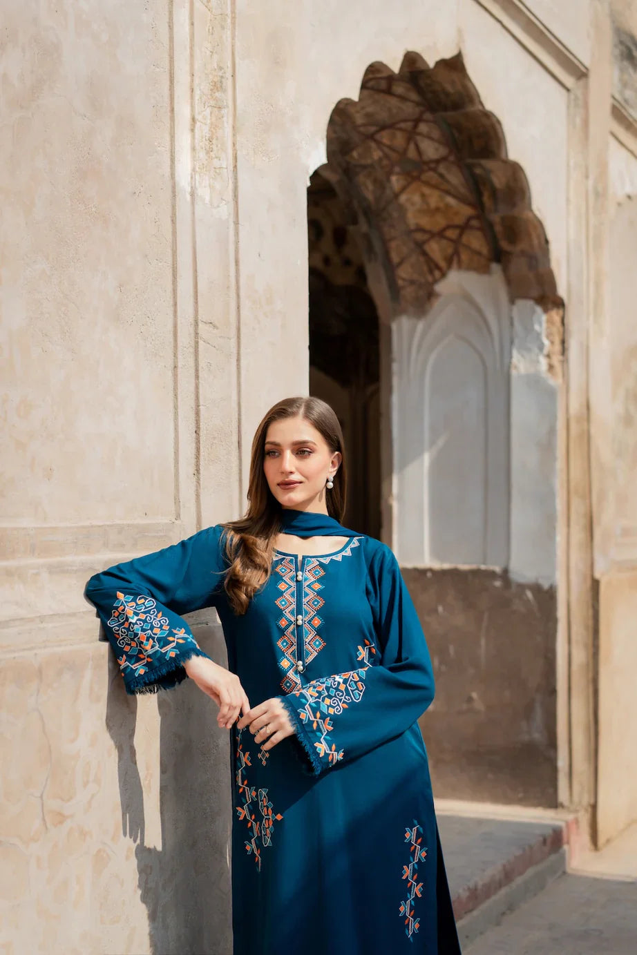 Lamya (Stitched 3 Pcs)