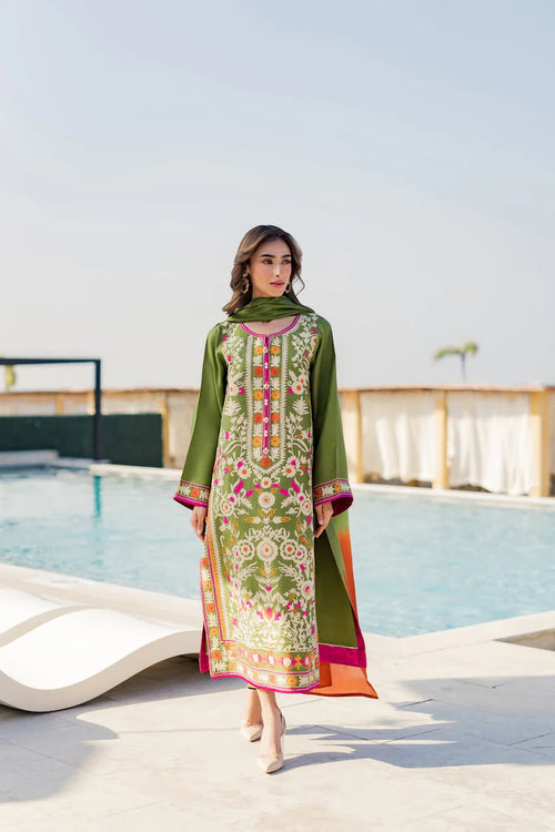 AROOSA (Embroided stitched 3 PCS)