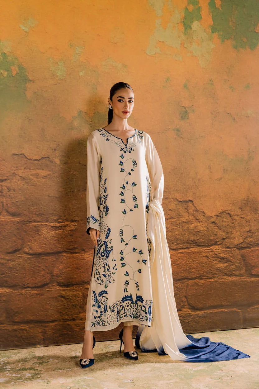 Aarina Embroided (Long Length 3 PCS)