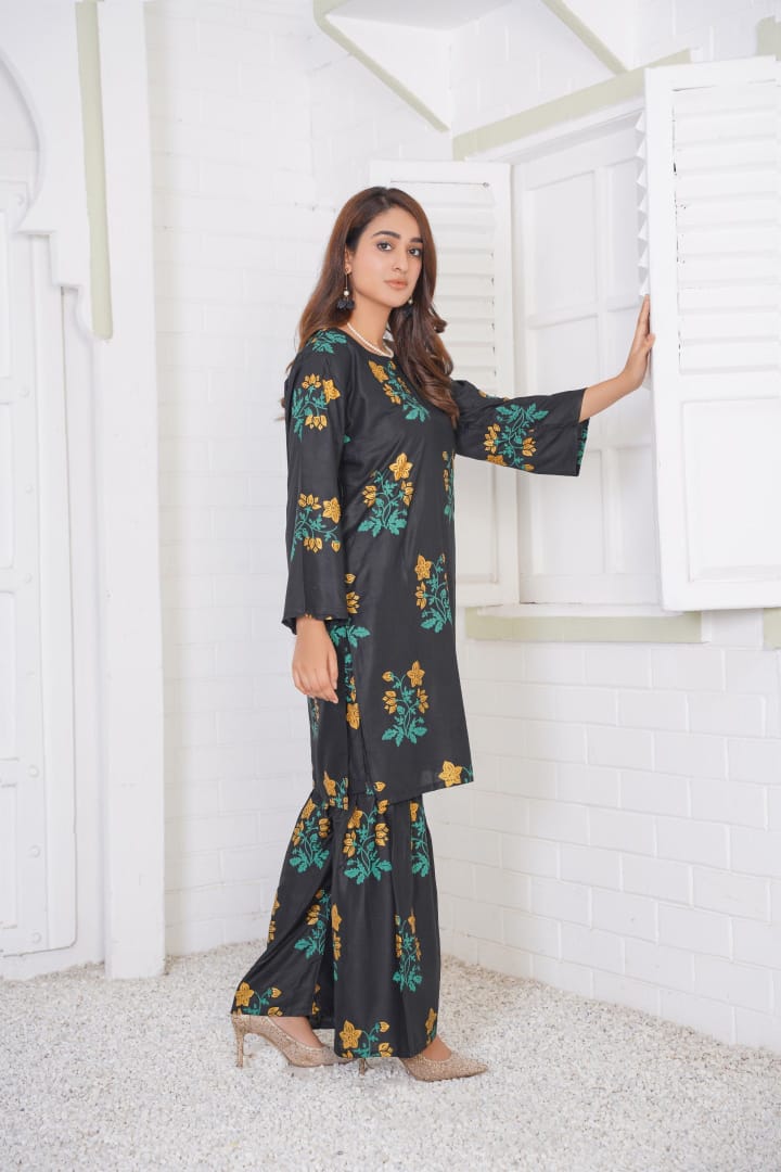 Horizon Shararah (Stitched 2 Pcs)